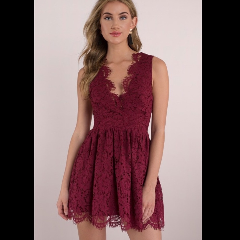 ❌🚫SOLD🚫❌Tobi Scalloped Dress “Lauren”